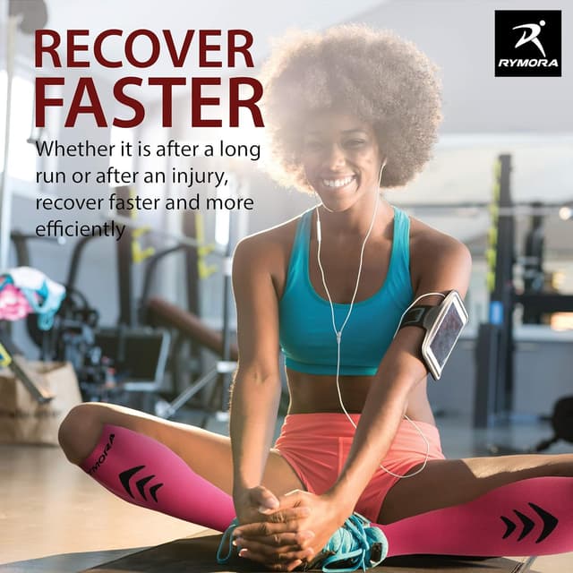 Thumbnail 6 de Compression Socks for Men and Women by Rymora – for sports, running, flying and work