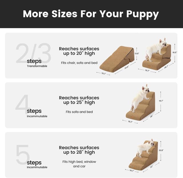 Thumbnail 1 de Gardner Pet Scala per Cani Piccoli 58 cm, 5 gradini