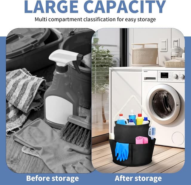 Thumbnail 3 de SNSYGN 2 Pcs Cleaning Caddy 17L