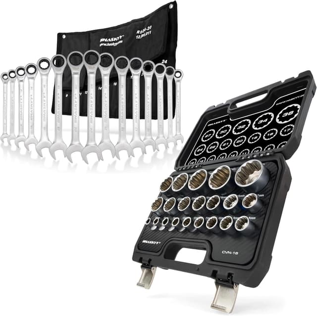 Thumbnail 6 de HASKYY 21PCS jeu de douilles 8‑36 mm