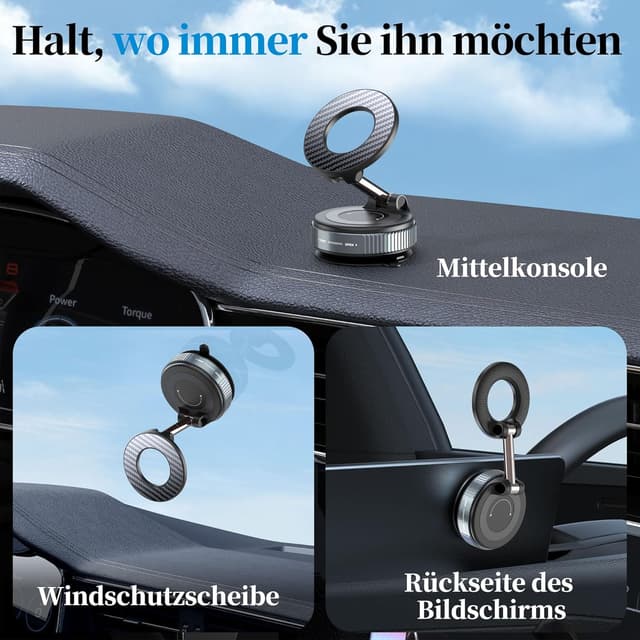 Detalle de PlusAcc Magnet Handyhalterung 360° drehbar