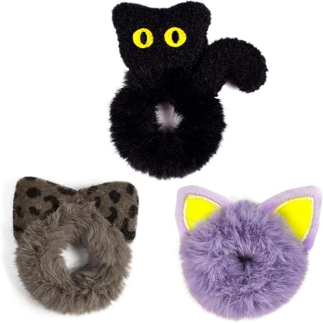 Thumbnail 6 de GoldenSun Katzenspielzeug Bewegungs-Zwitscher-aktivierter Ball mit 5-Loch-Versteckspiel (blau)