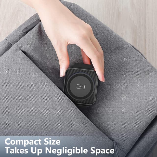 Detalle 1 de Travel Charger 3-in-1 Wireless Stand