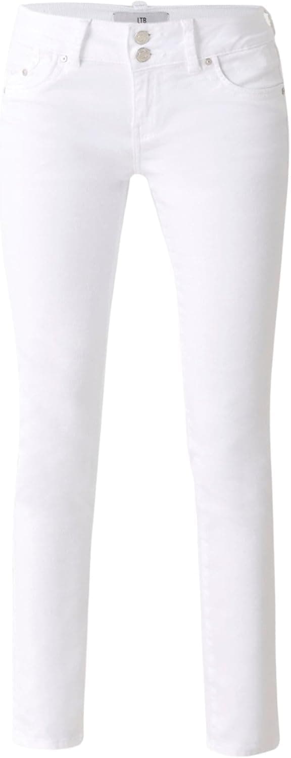 Detalle de LTB Jeans Molly – Jeans femme straight à 5 poches, stretch et détails boutonnés