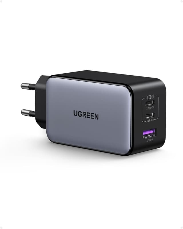 Detalle de UGREEN Nexode 100W caricatore USB‑C multiporta per laptop e smartphone 🔌