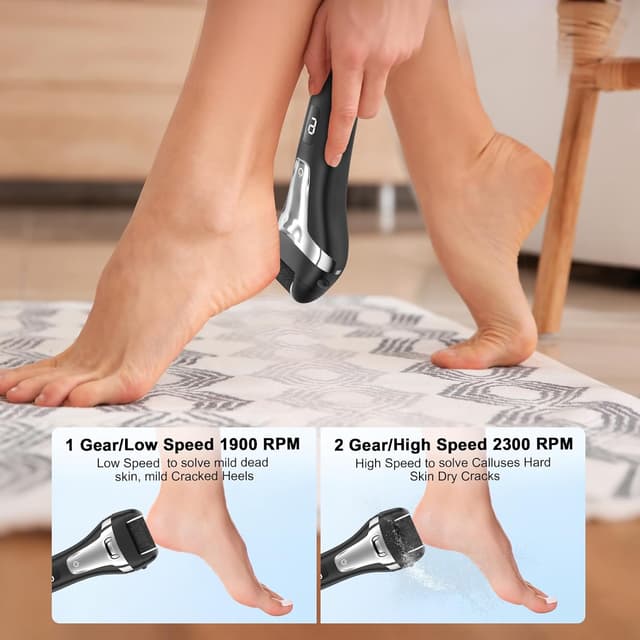 Detalle de Banral Hornhautentferner Elektrisch 2300 U/min