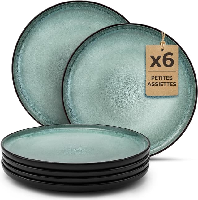 Imagen de Twinzee 6 Assiette Dessert Sage ⚙ en OfertitasTOP