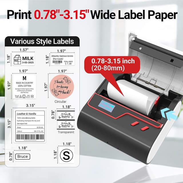 Detalle 2 de ORGBRO Z3 Label Maker