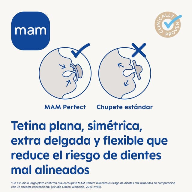 Thumbnail 2 de MAM Chupete Brillante en la Oscuridad para +6 Meses 🌟 Pack 2