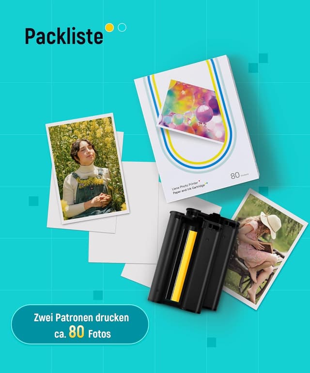 Thumbnail 2 de Liene Amber M100 Nachfüllset 80 Blatt