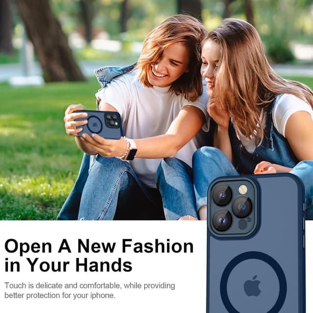 Detalle 2 de YUANDMI Cover magnetica per iPhone 14 Pro