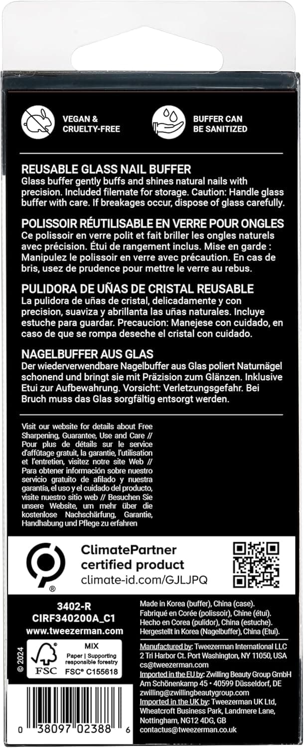 Detalle de Tweezerman Glass Nail Buffer