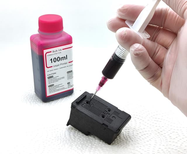 Detalle 2 de Kit di ricarica inchiostro BLUE SWAN 550 ml per cartucce Canon PG-540 e CL-541 (Standard e XL) compatibile con PIXMA e MAXIFY