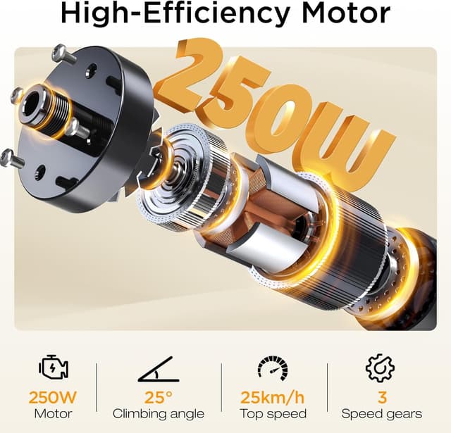 Detalle 2 de Vélo électrique HITWAY BK8S 27,5 pouces 36V 13Ah, moteur 250W (jusqu’à 25 km/h)