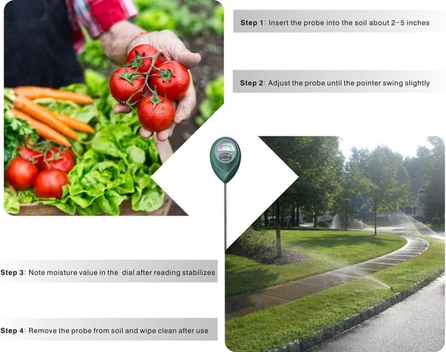 Thumbnail 3 de XLUX Soil Moisture Meter 1 — plant hygrometer 🌱