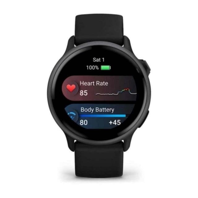 Detalle de Garmin vívoactive 6 AMOLED 8 GB, smartwatch negro