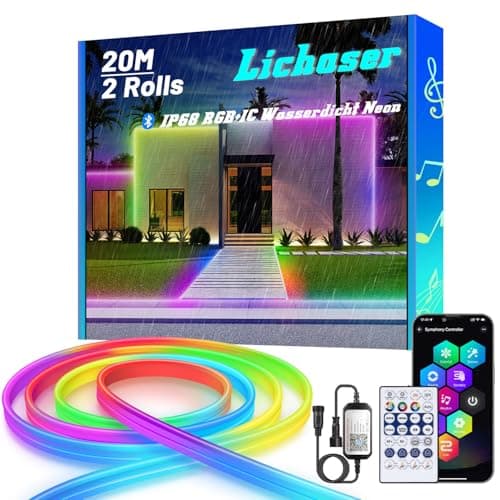 Imagen de Lichaser 20M RGB+IC Luces Neon LED Flexible 💡 en OfertitasTOP