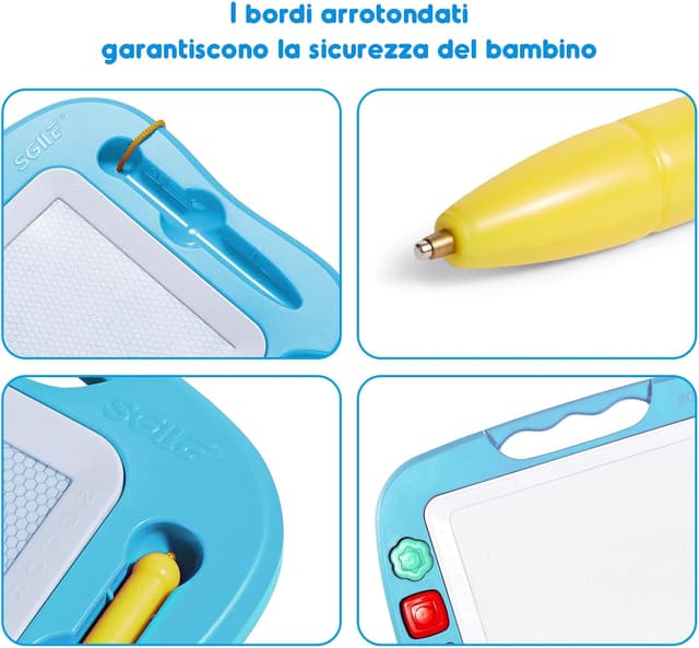 Detalle 2 de SGILE Lavagna magnetica bambini 42 x 32 cm
