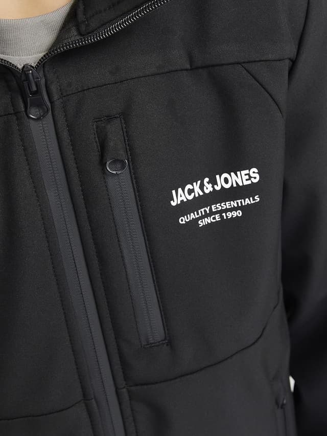 Detalle de JACK & JONES JUNIOR Boy Softshell Jacke – Softshell-Jacke für Jungen