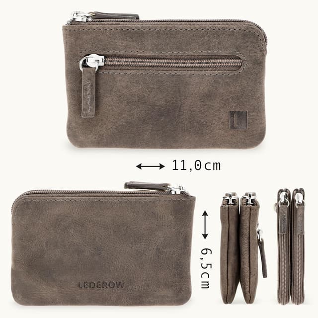 Detalle 2 de LEDEROW XXL Schlüsseltasche aus echtem Leder