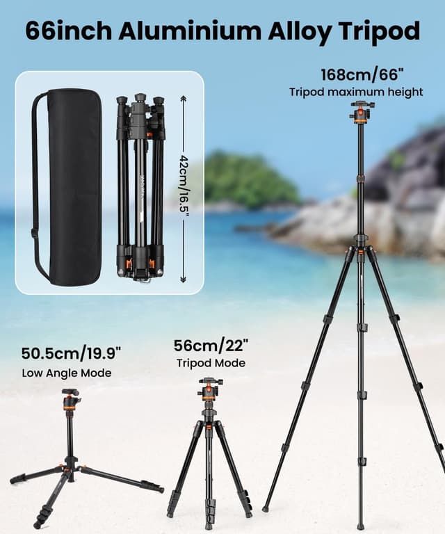 Thumbnail 6 de JOILCAN Aluminium Kamerastativ 168 cm