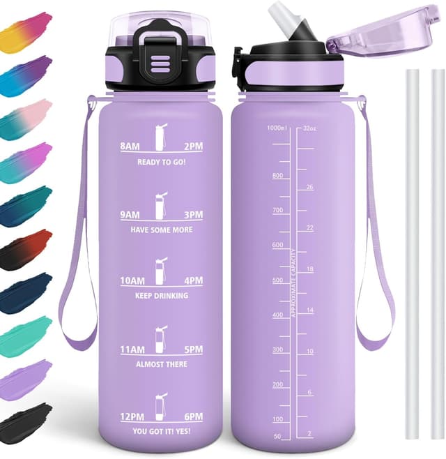 Detalle de HoneyHolly Borraccia 1 litro con cannuccia