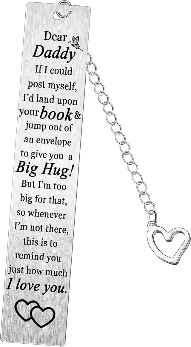Detalle 1 de Girlfriend Bookmark stainless steel keepsake gift