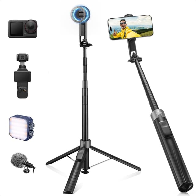 Imagen de K&F CONCEPT Popod 72" Phone Tripod with Remote en OfertitasTOP