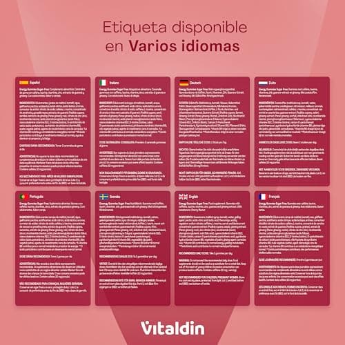 Thumbnail 7 de VITALDIN Energy Gummies avec ginseng et caféine ⚡