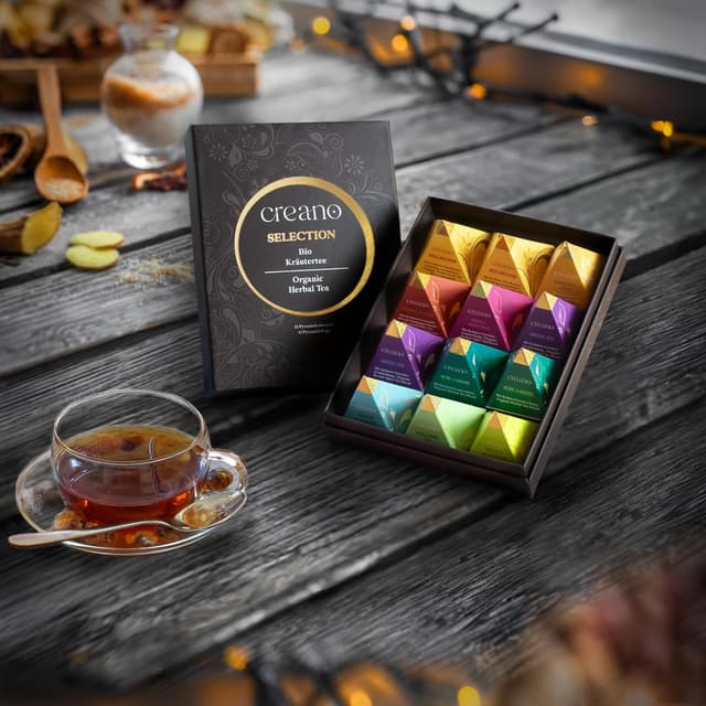 Thumbnail 3 de Creano Set Regalo Tisane Biologiche 12 piramidi 30g