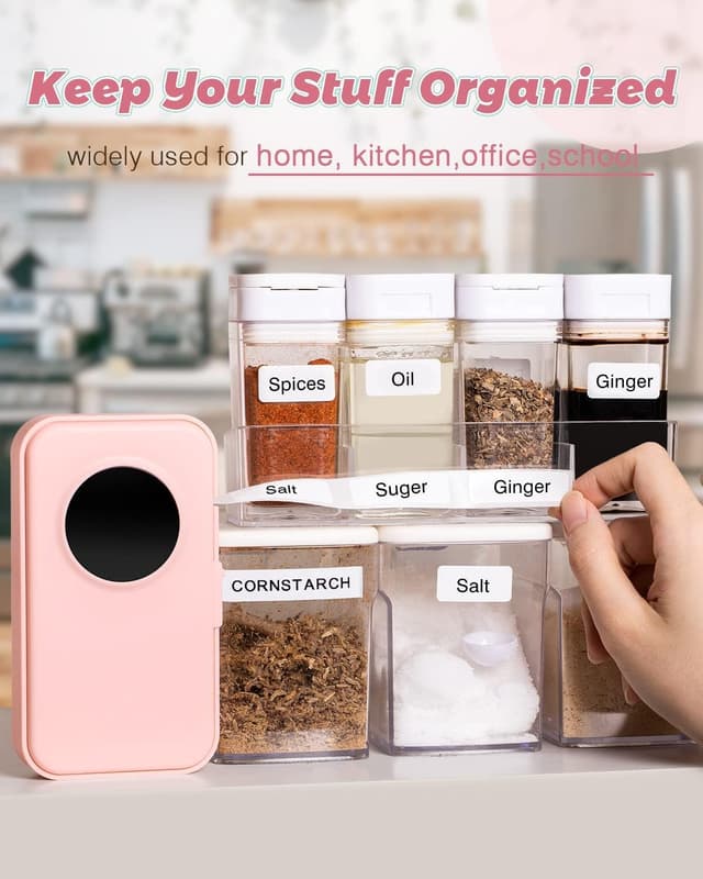 Detalle 2 de Phomemo D30 Etiquetadora Bluetooth Rosa