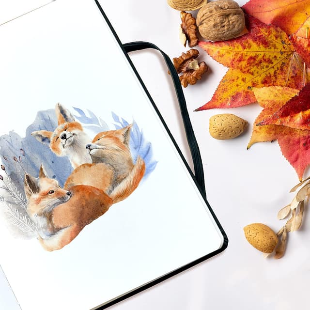 Thumbnail 2 de Stationery Island A5 Unlined Notebook