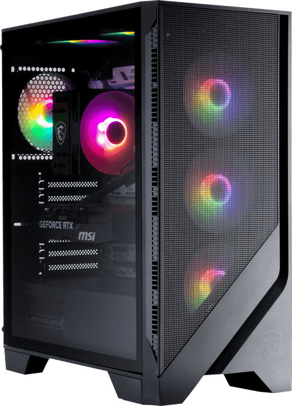 Detalle de Cobalt x Powered by MSI Cobalt x Tier 2 Gaming-PC: RTX 5070, Ryzen 7 9700X, 32 GB RAM, 2 TB SSD