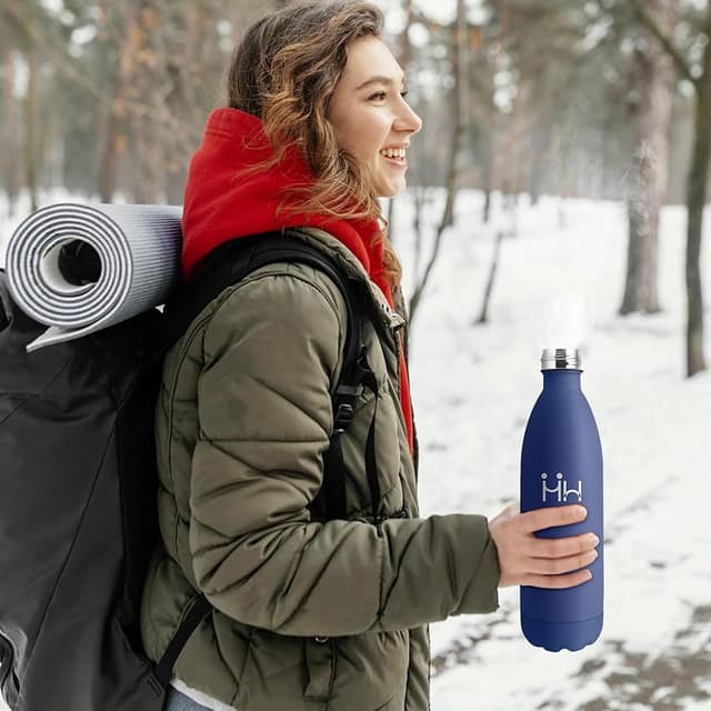 Thumbnail 6 de Garrafa Térmica 1L botella de acero inoxidable doble pared