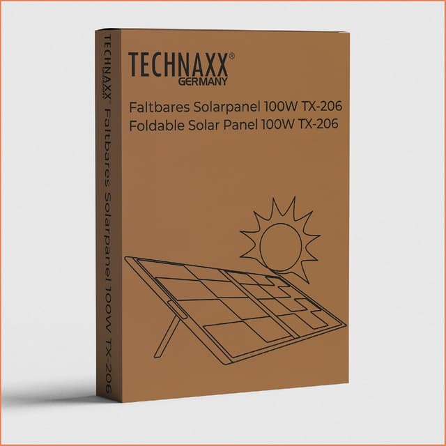 Thumbnail 6 de Panel solar TX-206 de 100W ☀️ Portátil y Multifuncional