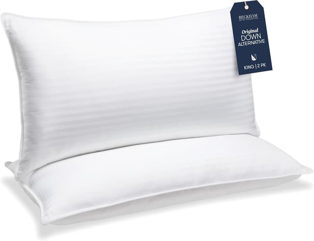 Detalle de Beckham Hotel Collection King Pillows 2-Pack