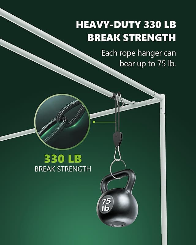 Thumbnail 3 de STAYGROW 12-Pack Adjustable Rope Hanger