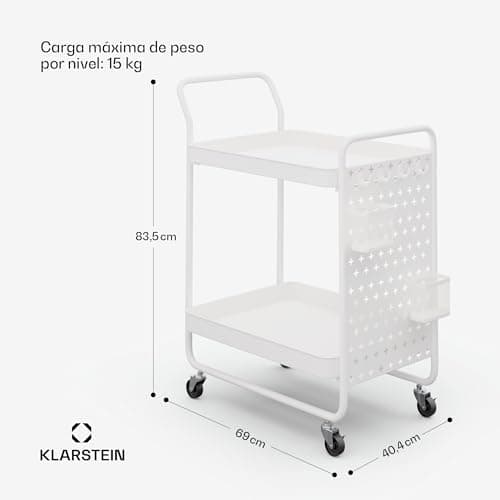 Thumbnail 5 de Klarstein Desserte à roulettes, meuble cuisine