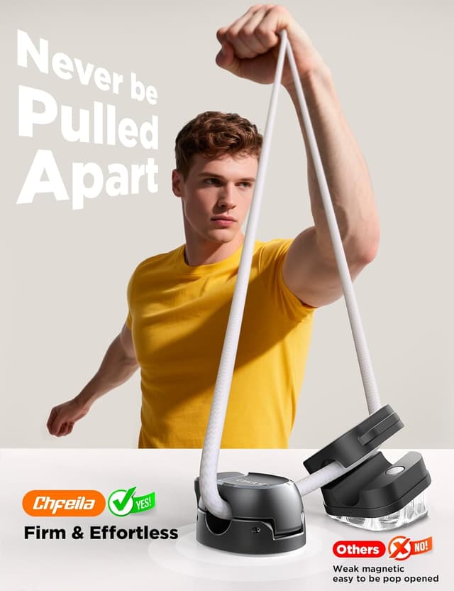 Detalle de Chfeila Cable Tidy Clips 8‑pack cable organiser