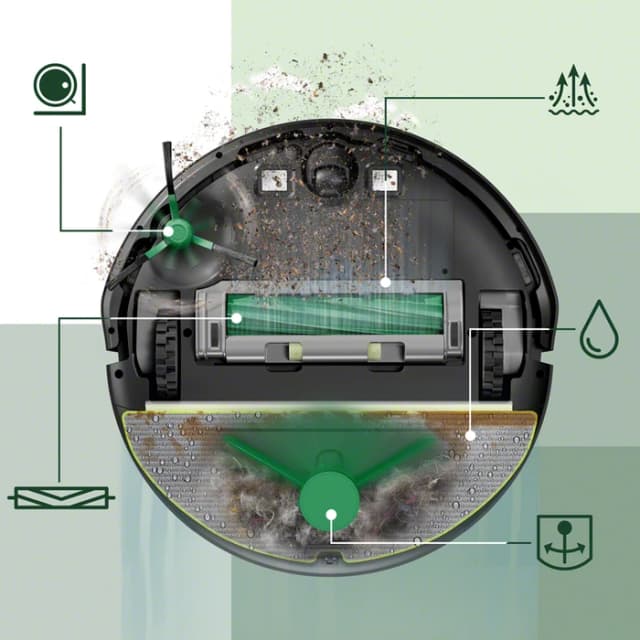 Thumbnail 15 de iRobot Roomba 205 Combo Black mit 60-Tage Staubbehälter