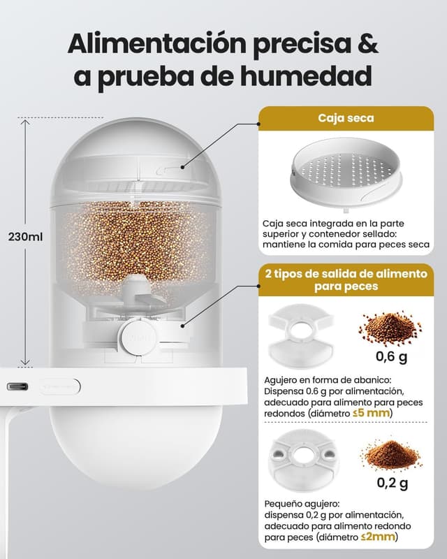 Thumbnail 2 de WOLMDS FS-02 Alimentador de Peces