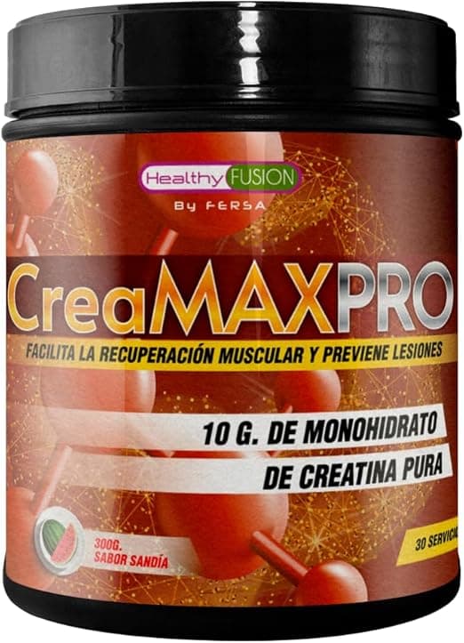 Imagen de Healthy Fusion Creatina Monohidrato 10,000mg 💪 Sandía 300g en OfertitasTOP