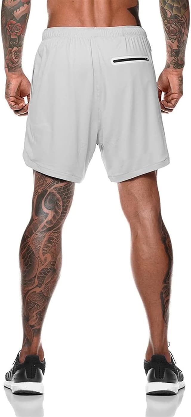 Thumbnail 2 de Aisprts Pantaloncini Palestra Uomo 2in1