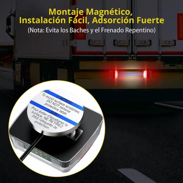 Thumbnail 5 de PROZOR Pilotos Traseros 18LED 12V para remolque 🚚