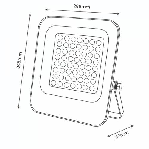Thumbnail 4 de Ledme Foco Proyector Napoli Plus 200W — 24.000 lm, 4000K