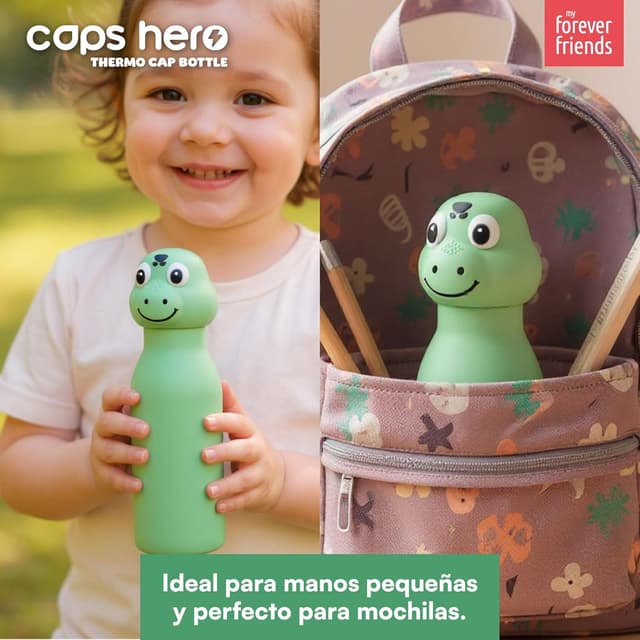 Thumbnail 5 de CapsHero Cocodrilo Dino Dex Botella infantil 520 ml