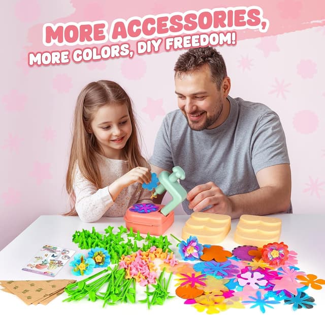 Thumbnail 6 de beefunni Flower Bouquet Kit 4-8 🎨