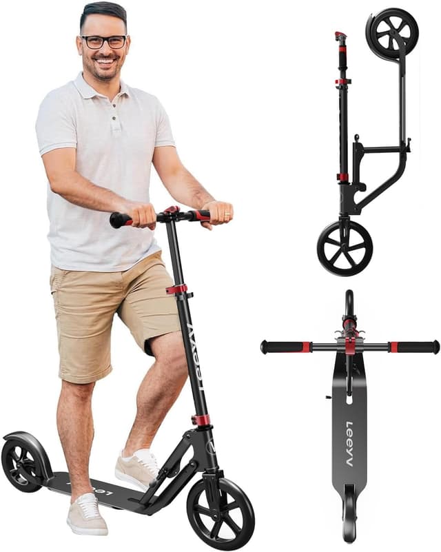 Imagen de LEEYV Adult Scooter with Big Wheels en OfertitasTOP