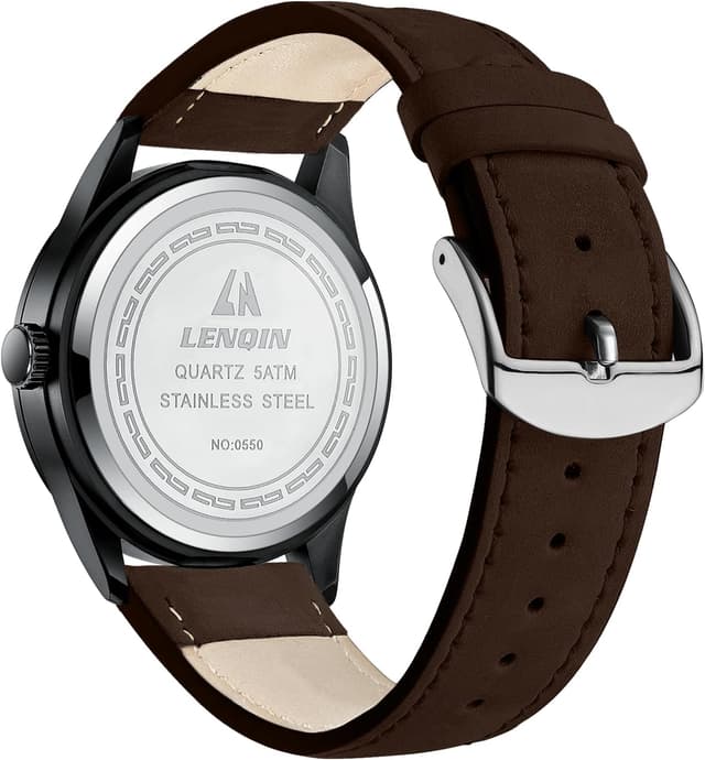 Detalle 2 de LN LENQIN Herren Militäruhr 42 mm