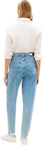 Detalle 2 de Tommy Jeans MOM Jean UHR TPR AI4116 DW0DW21392 30W/30L
